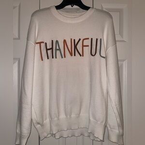 Boutique Thankful sweater size L